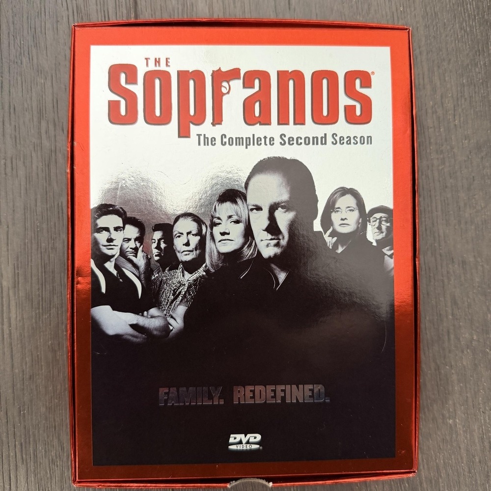 The Sopranos Complete Second Season DVD 4-Disc Set HBO Crime Drama Gangster